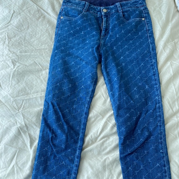 Monogram skinny Jeans Stella McCartney - Picture 4 of 9